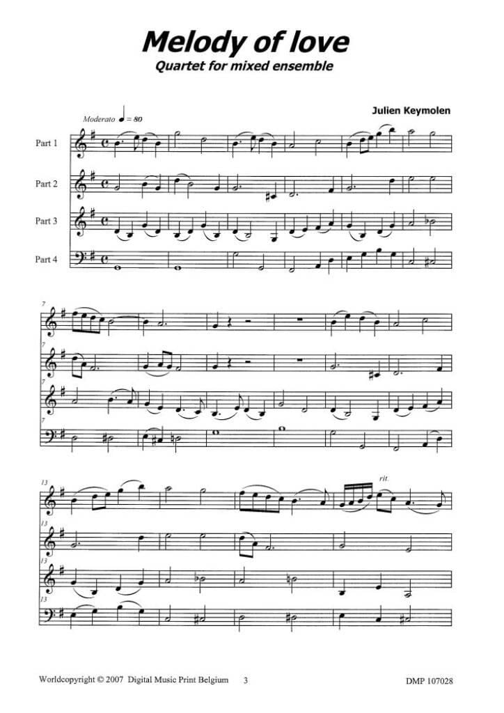 Melody Of Love